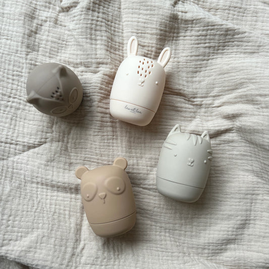 Jouets de bain animaux (lot de 4)