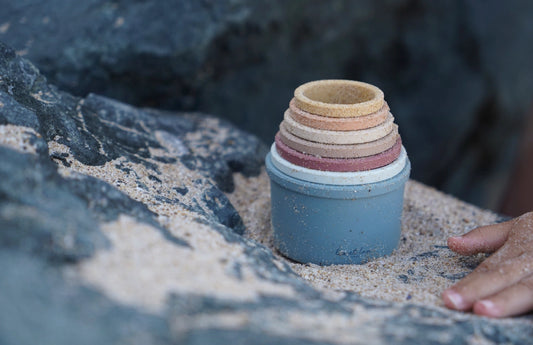Gobelets à empiler pour le bain