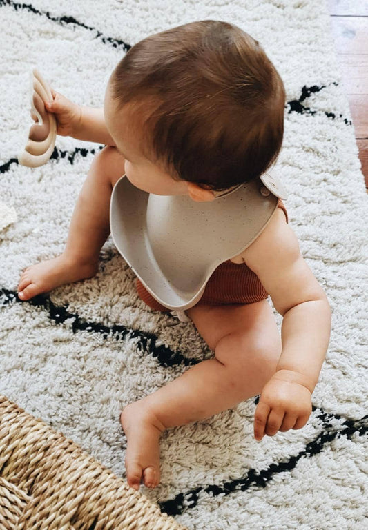 Bavoir en silicone - Sirène