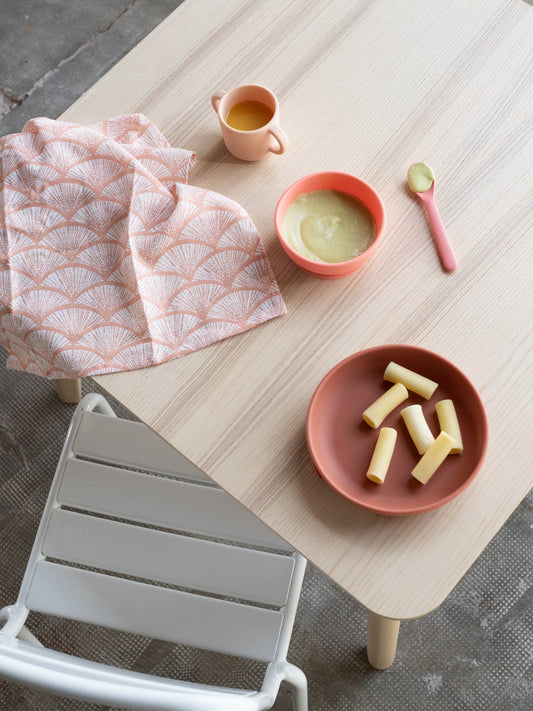 Assiette à ventouse - Terracotta