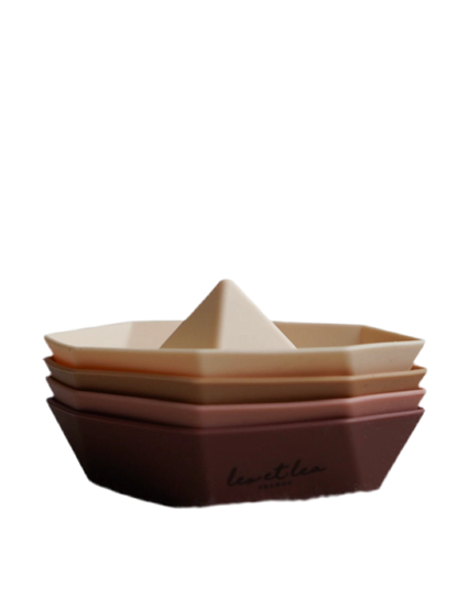 Jouets de bain bateaux (lot de 4)- Bordeaux