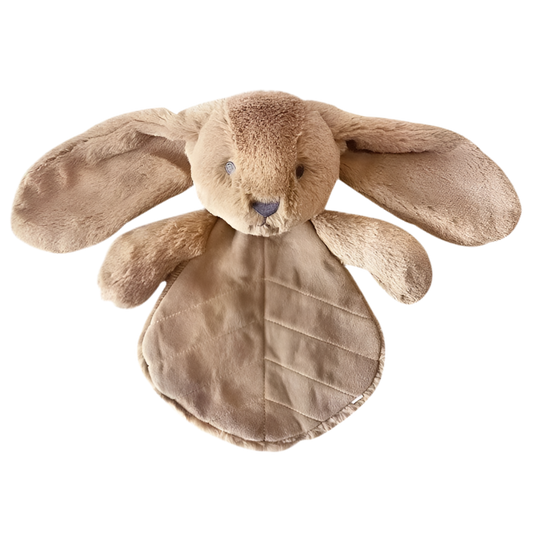 Doudou peluche lapin - Caramel