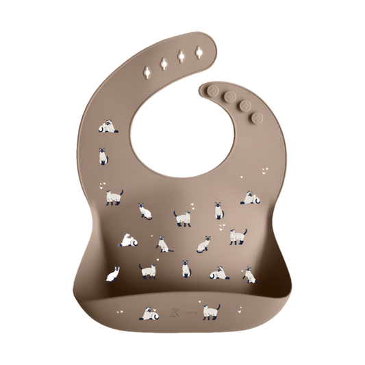 Bavoir silicone - Minouche