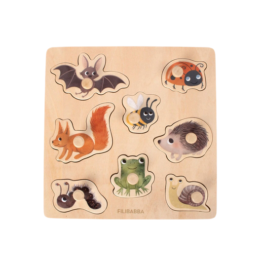 Puzzle en bois - Animaux de la forêt