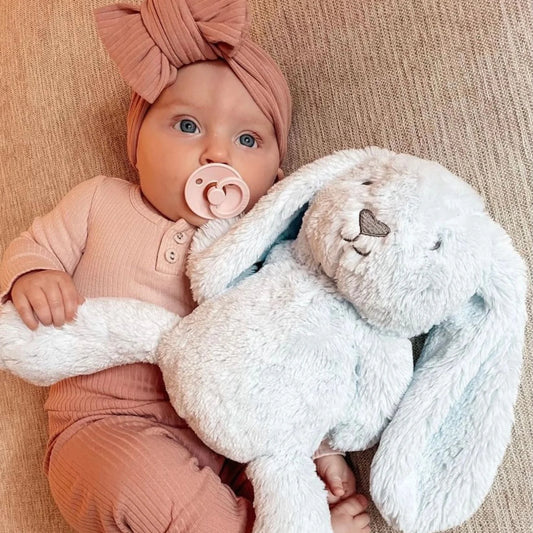 Peluche lapin 35 cm - Crème