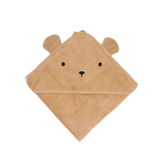 Cape de Bain - Ours biscuit