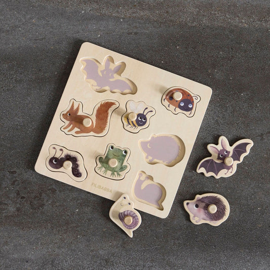 Puzzle en bois - Animaux de la forêt
