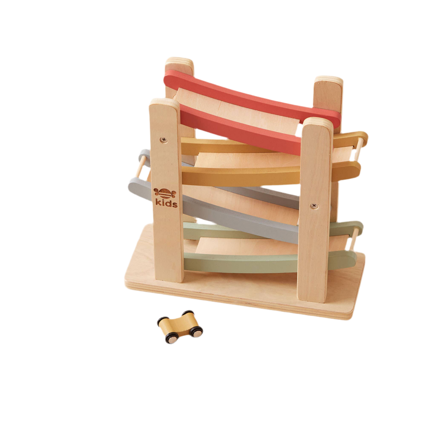 Rampe de voitures en bois