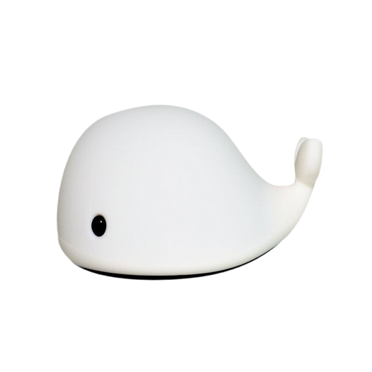 Mini lampe LED silicone - Baleine