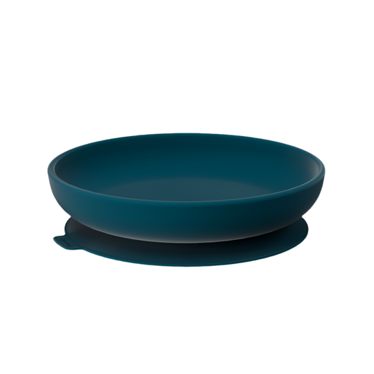 Assiette à ventouse - Abysse bleu