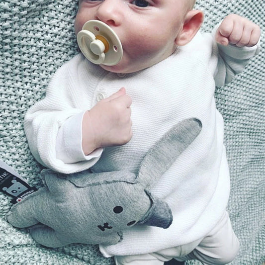 Hochet peluche - Flap the Rabbit